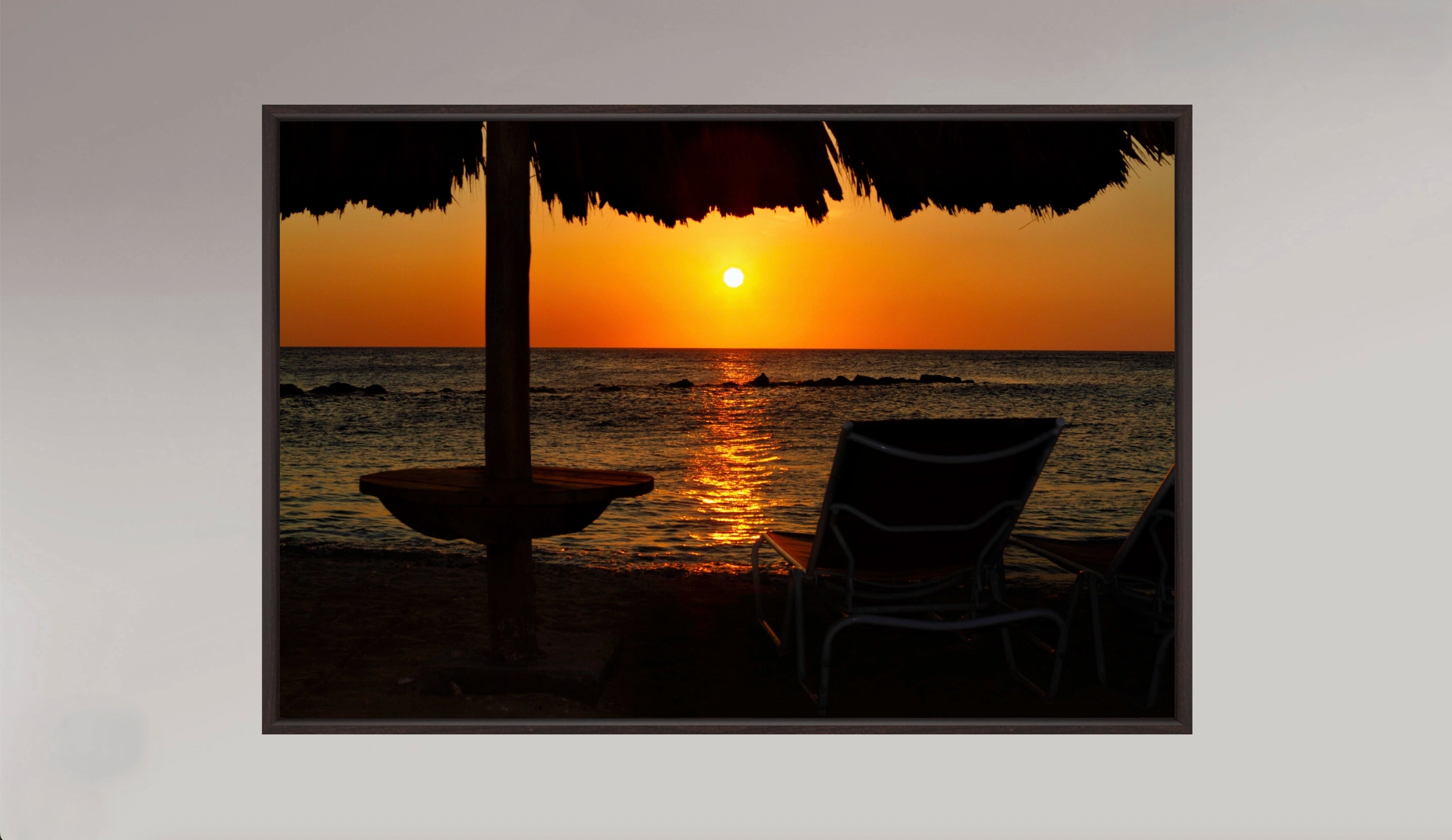 Sunset Serenity by the Shore. Premium.