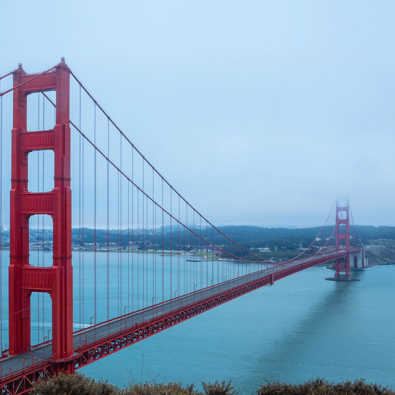 Thumbnail of the iconic beauty of San Francisco with "Golden Gate in the Mist."