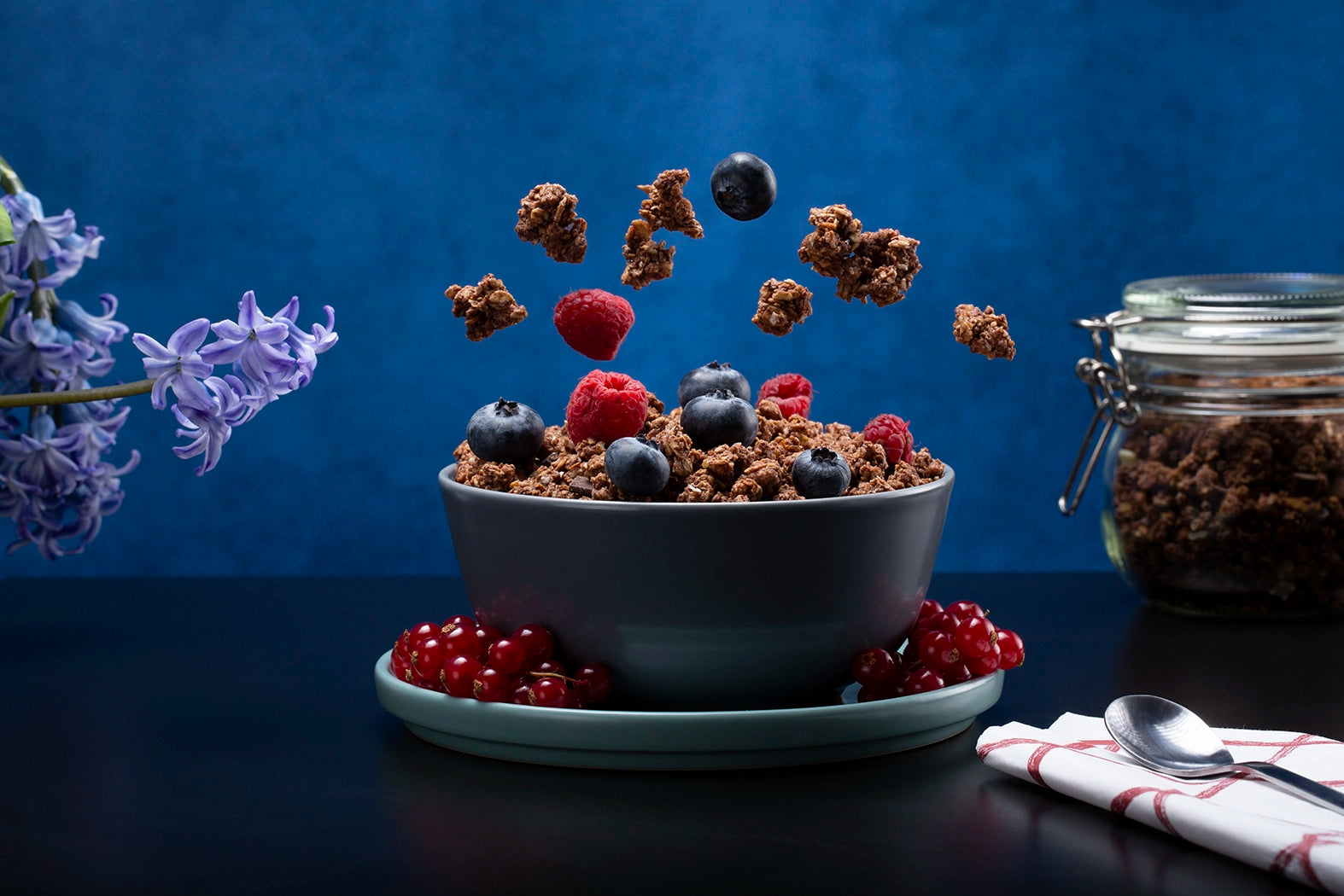 Granola Fruit Flying