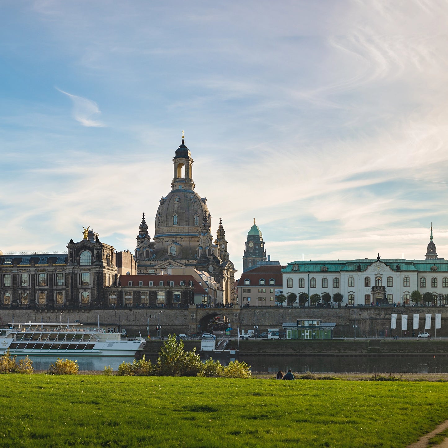 Thumbnail of the grandeur of Dresden with this panoramic masterpiece that captures the city’s skyline bathed in the golden light of the setting sun.