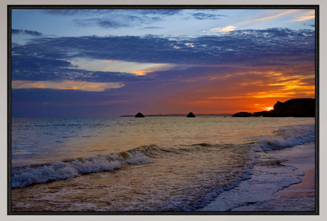 Whispers of the Atlantic: Sunset at the Shore