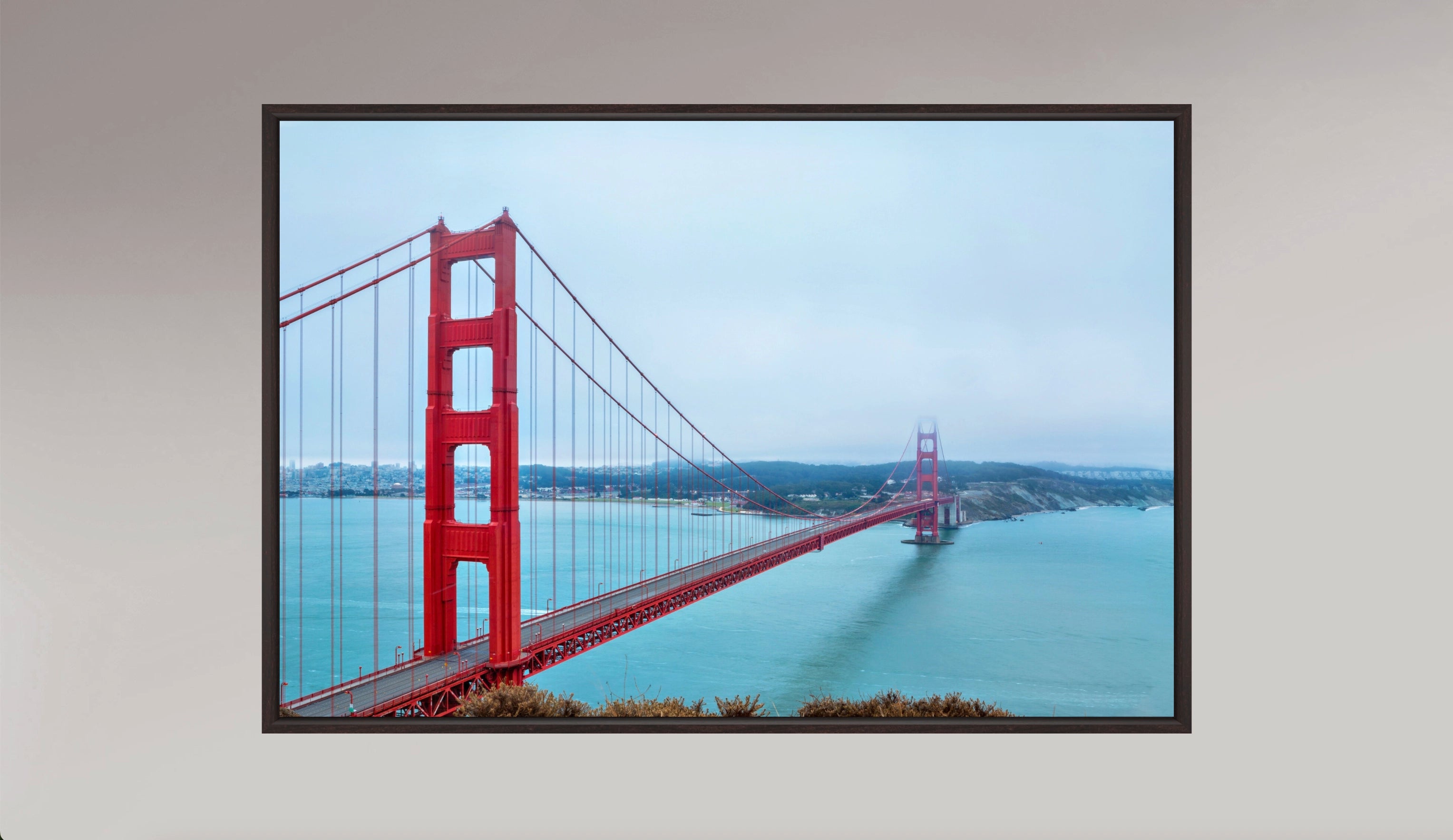 Golden Gate in the Mist. Premium.